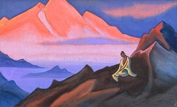 In Thought by Nicholas Roerich